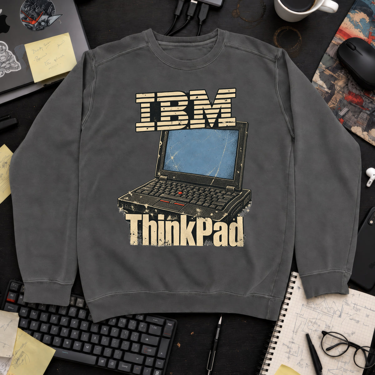 IBM ThinkPad Sweatshirt sweatshirt — Pepper