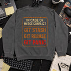 in case of merge conflict Sweatshirt — Pepper