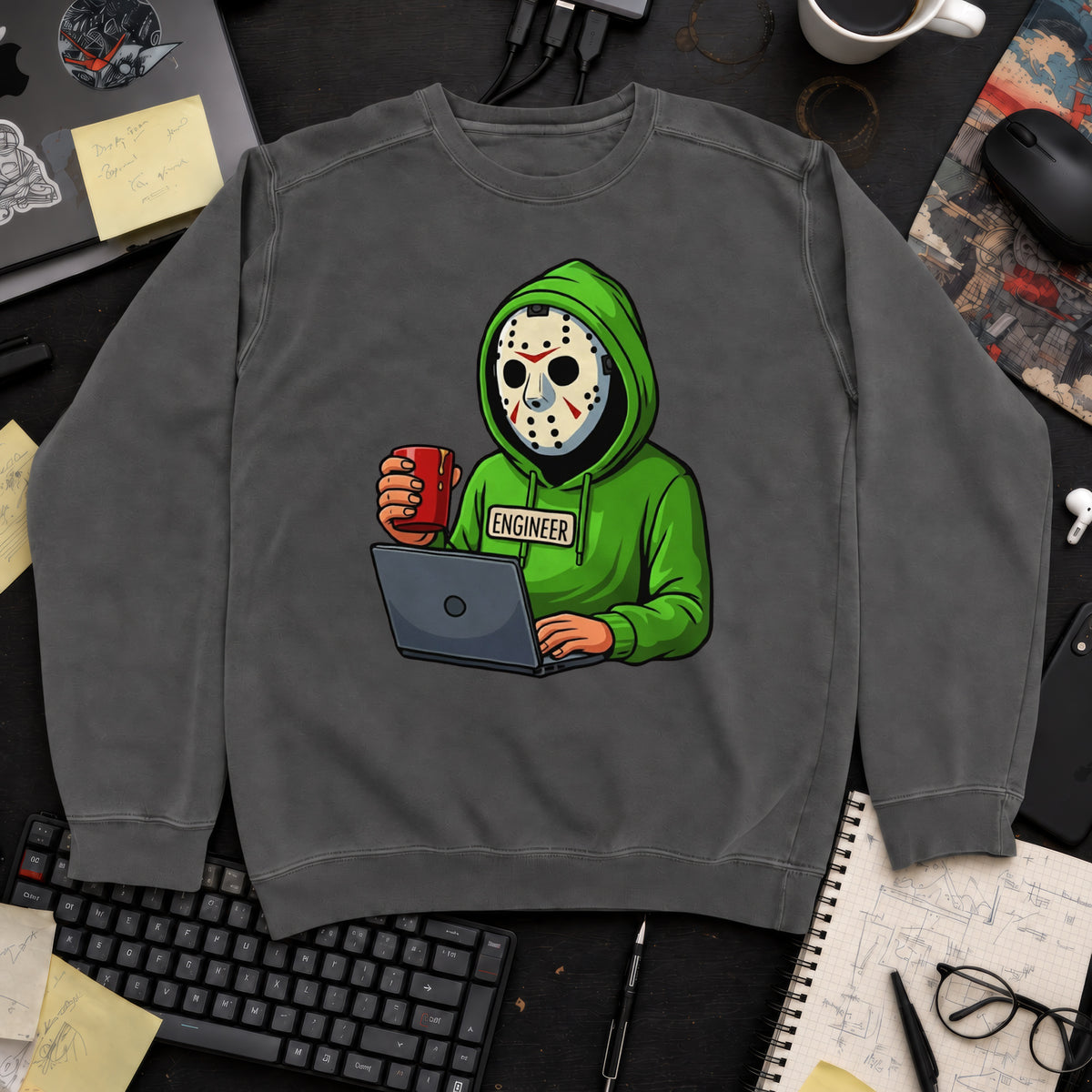 Jason Engineer Sweatshirt — Pepper