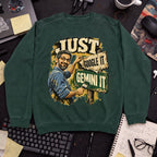 Just Gemini It Sweatshirt sweatshirt — Bottle Green