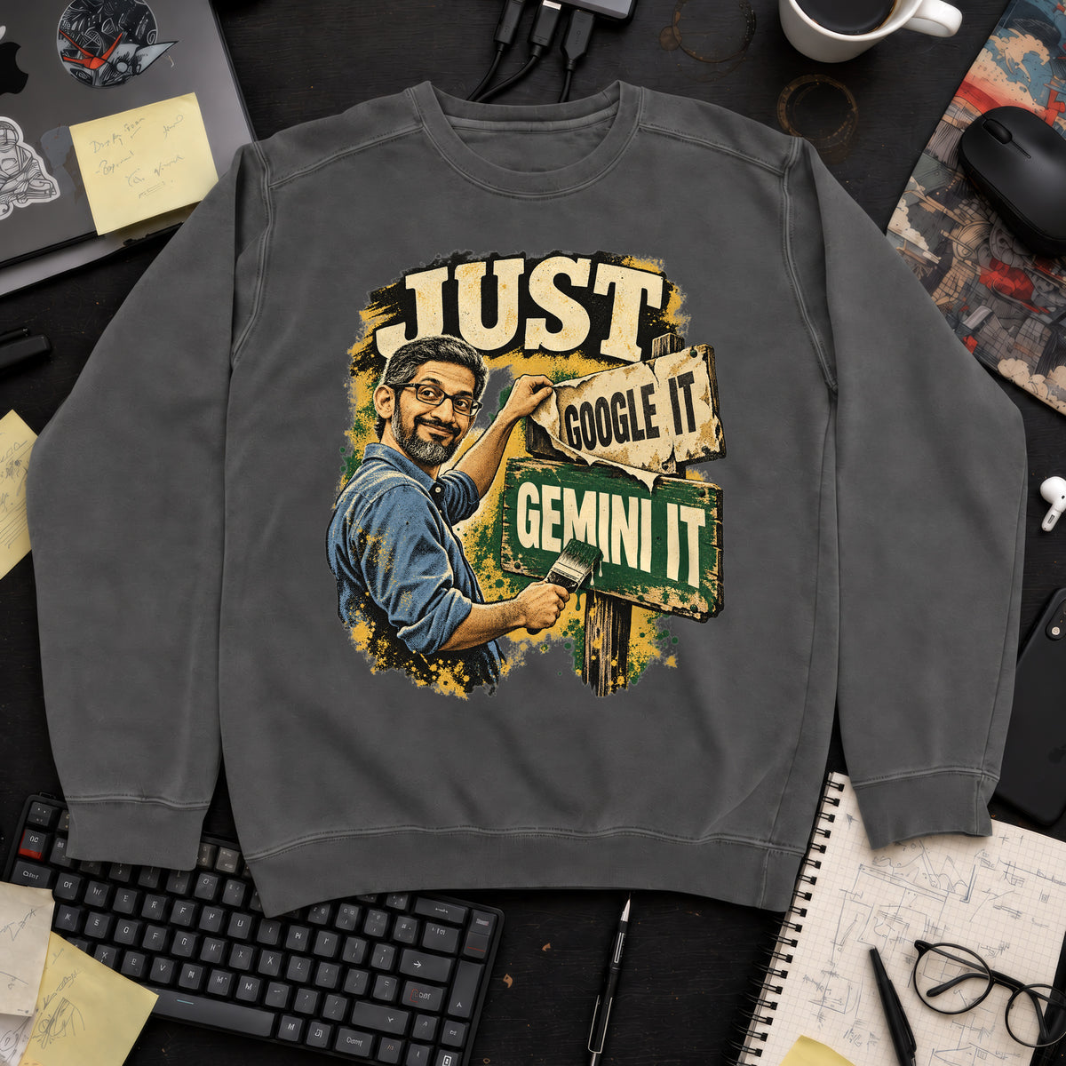 Just Gemini It Sweatshirt sweatshirt — Pepper