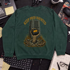 Keep Prod Haunted Sweatshirt sweatshirt — Bottle Green
