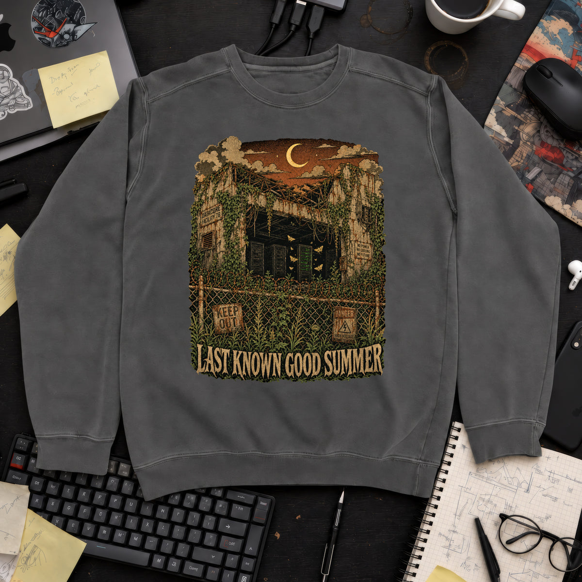 Last Known Good Summer Sweatshirt sweatshirt — Pepper