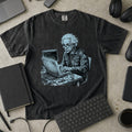 Mad Scientist Coder Premium Shirt — black Premium Shirt mock-up