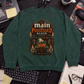 Main Is Possessed Again Sweatshirt sweatshirt — Bottle Green