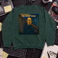 Me Right Now Scream Sweatshirt — Bottle Green