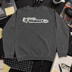 Microslut Windows 9 Ish Sweatshirt — Pepper