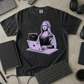 Mona Lisa Developer Premium Shirt — black Premium Shirt mock-up