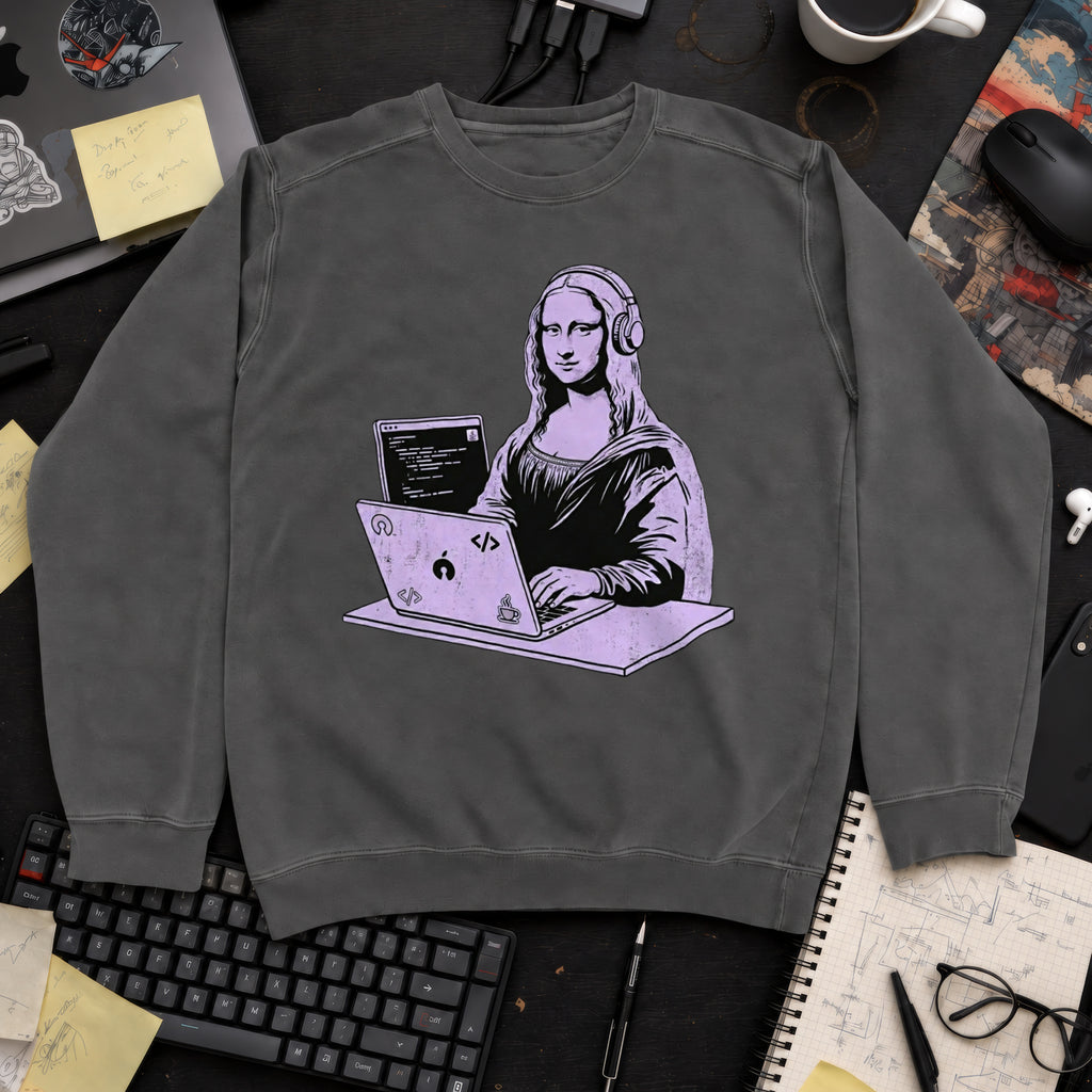 Mona Lisa Developer Sweatshirt — Pepper