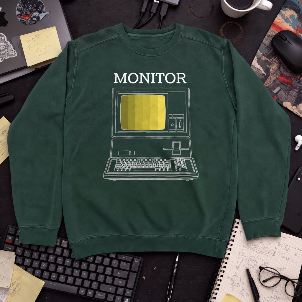 Monitor Sweatshirt — Bottle Green
