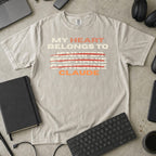 My Heart Belongs To Claude Premium Shirt — ivory Premium Shirt mock-up