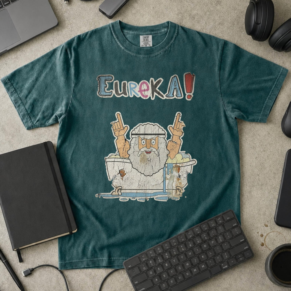 Eureka Premium Shirt - Blue Spruce mockup