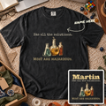 Hazardous Solutions Custom Shirt — personalized Black Comfort Colors 1717