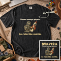 Enough Physics to Ruin the Movie Custom Shirt — personalized Black Comfort Colors 1717