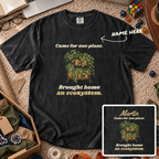 Brought Home an Ecosystem Custom Shirt — personalized Black Comfort Colors 1717