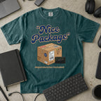 Nice Package Premium Shirt — blue spruce Premium Shirt mock-up