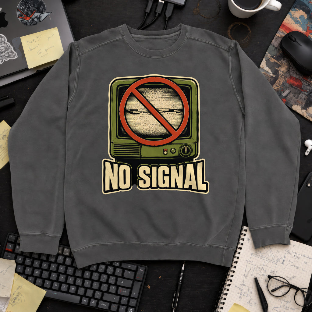 No Signal Sweatshirt — Pepper