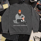 Npm Install Streetwear Sweatshirt — Pepper