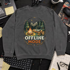 Offline Mode Campfire Sweatshirt — Pepper
