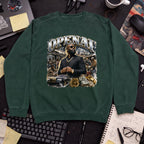 OpenAI Bootleg Sweatshirt — Bottle Green