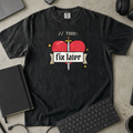 TODO Fix Later Shirt — Black Comfort Colors 1717 flat lay