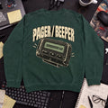 Pager Beeper Sweatshirt sweatshirt — Bottle Green