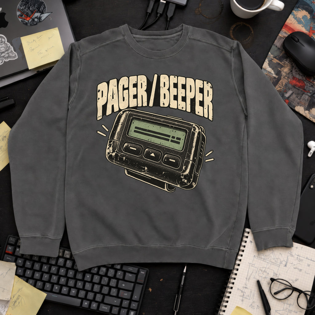 Pager Beeper Sweatshirt sweatshirt — Pepper