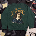Plot Twist Sweatshirt sweatshirt — Bottle Green