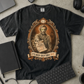 Pull Request Open Since 2019 Shirt — Black Comfort Colors 1717 flat lay
