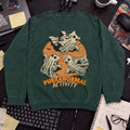 Purranormal Activity Sweatshirt — Bottle Green