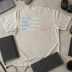Querying my black Premium Shirt — ivory Premium Shirt mock-up