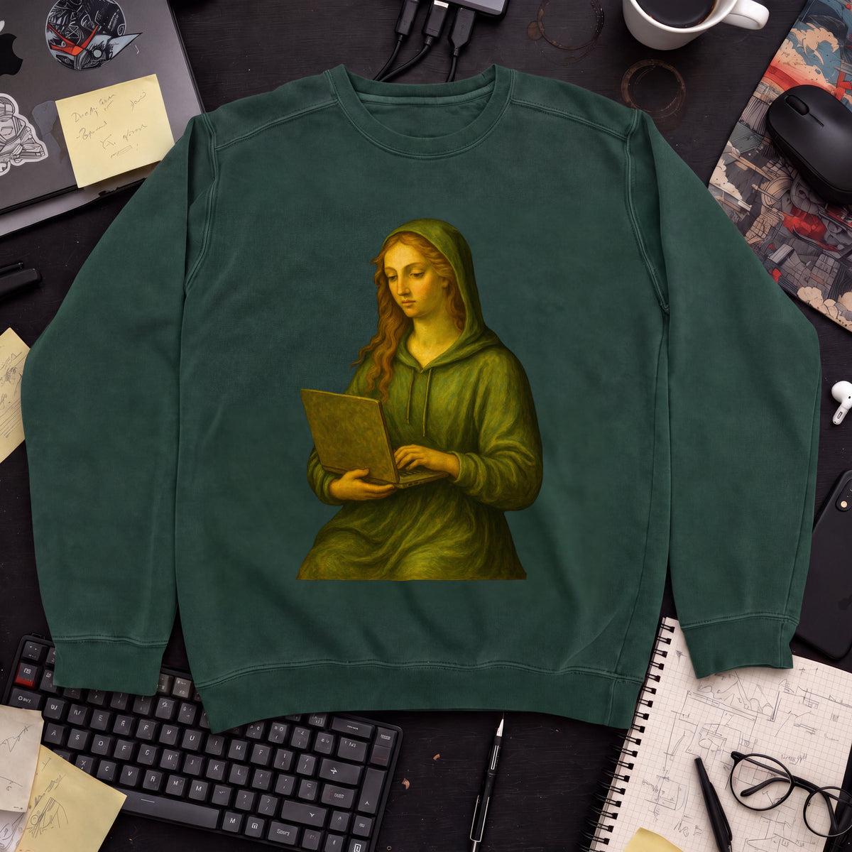 Renaissance Dev Sweatshirt — Bottle Green