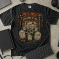 Repository of Souls Shirt — Black Comfort Colors 1717 flat lay
