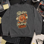 Retro Rotary Dials Sweatshirt — Pepper