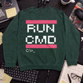 RUN CMD Sweatshirt — Bottle Green