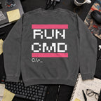 RUN CMD Sweatshirt — Pepper