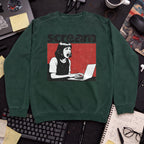 Scream Sweatshirt — Bottle Green