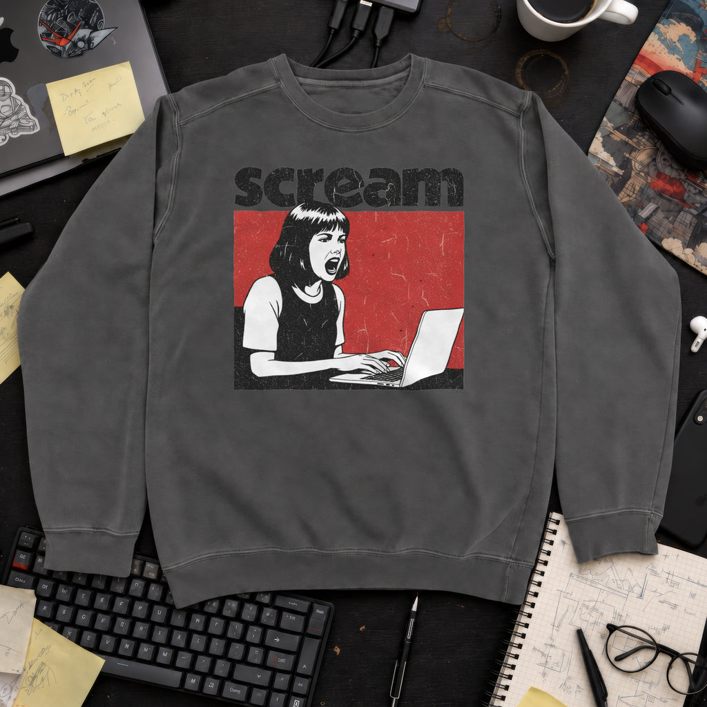 Scream Sweatshirt — Pepper