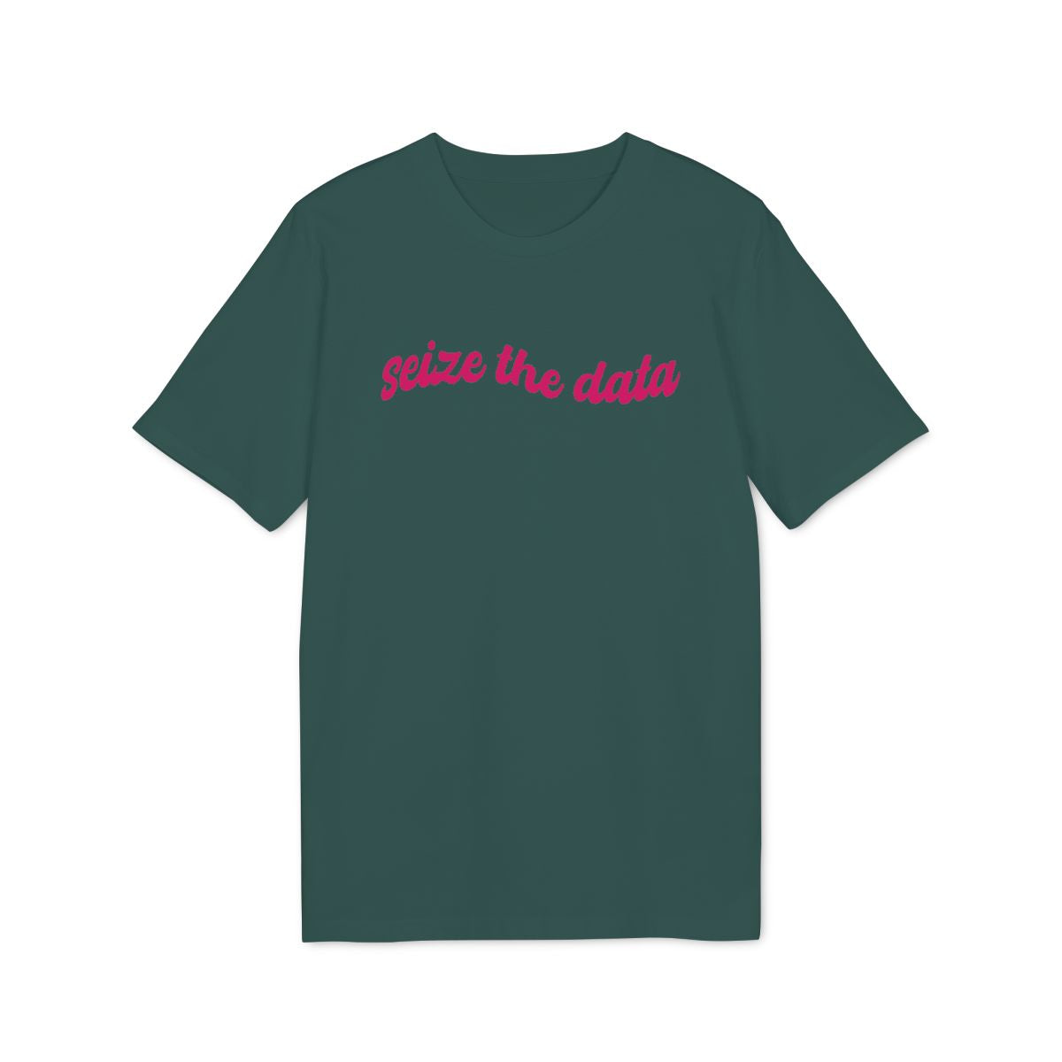 Seize the Data Shirt — Glazed Green — EU Creator 2.0 front mockup
