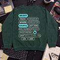Select Count Sweatshirt — Bottle Green