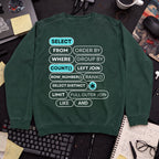 Select Count Sweatshirt — Bottle Green