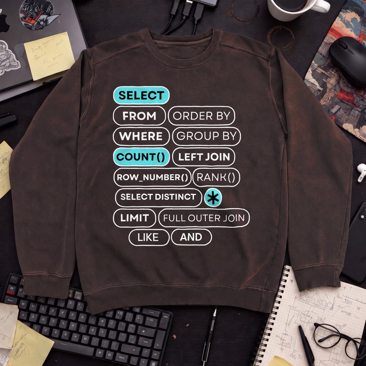 Select Count Sweatshirt — Hot Chocolate