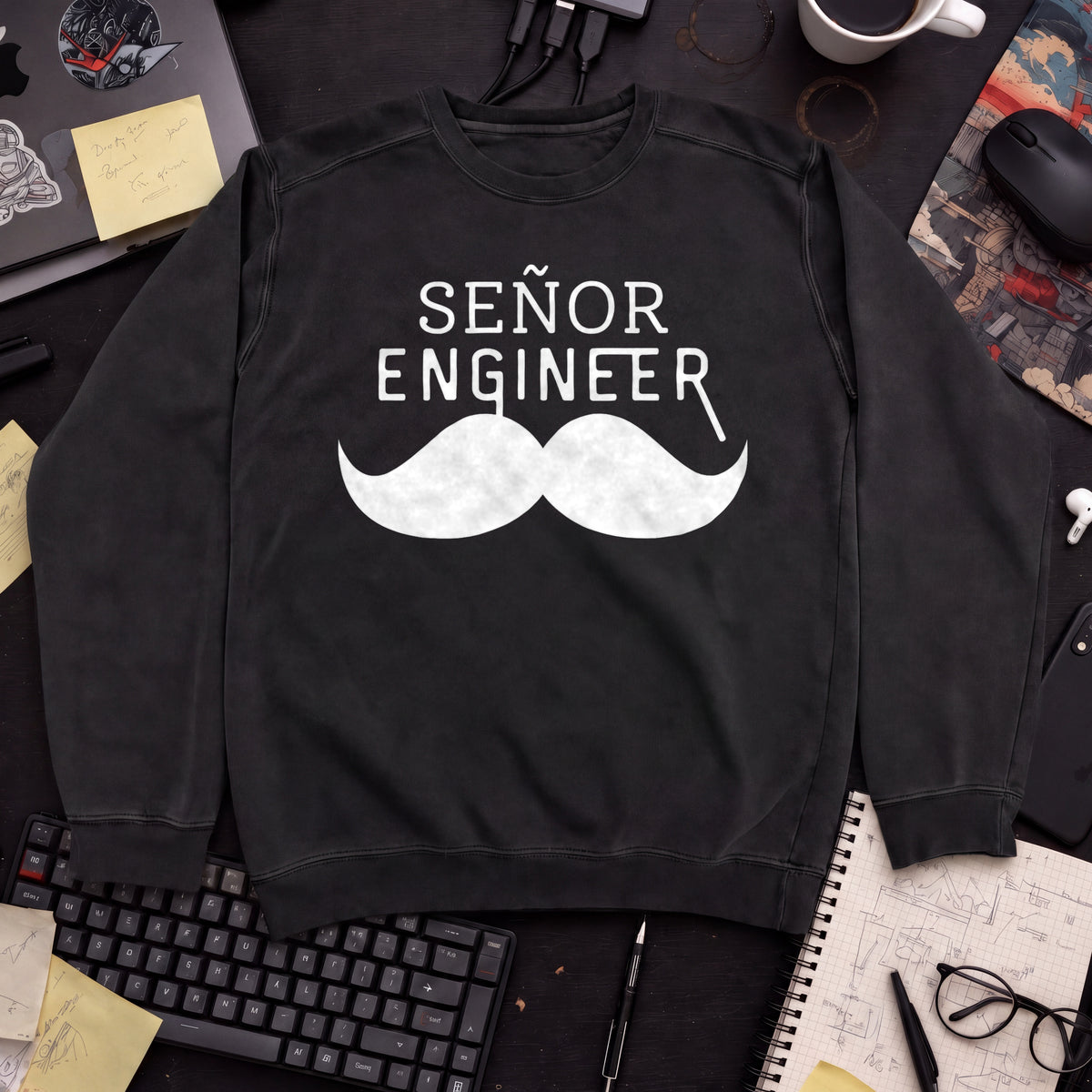 Senyor Engineer Sweatshirt — Black