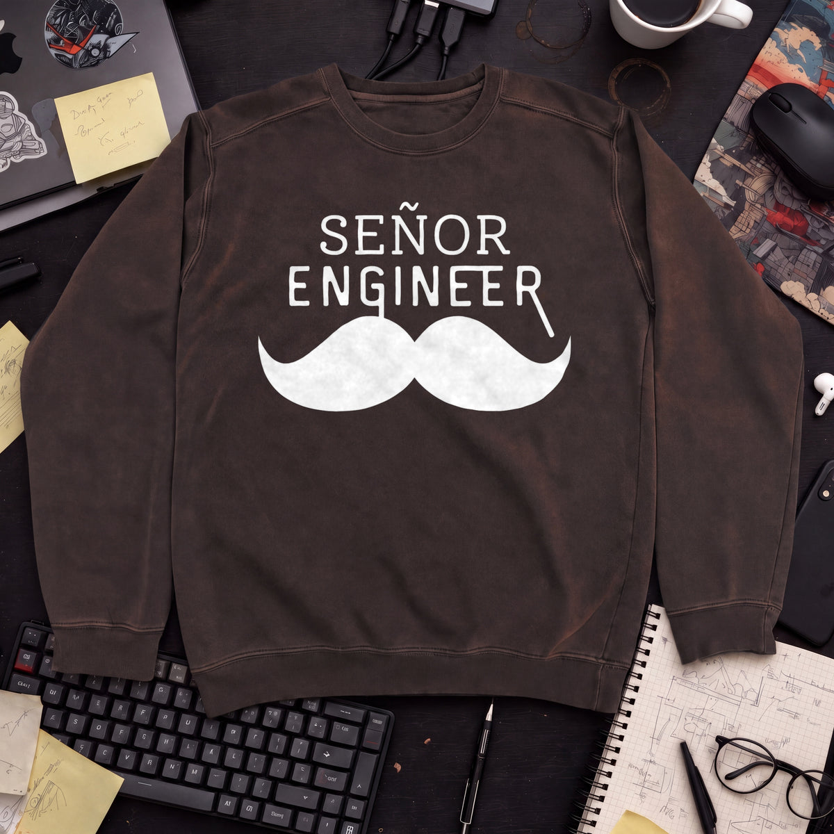 Senyor Engineer Sweatshirt — Hot Chocolate