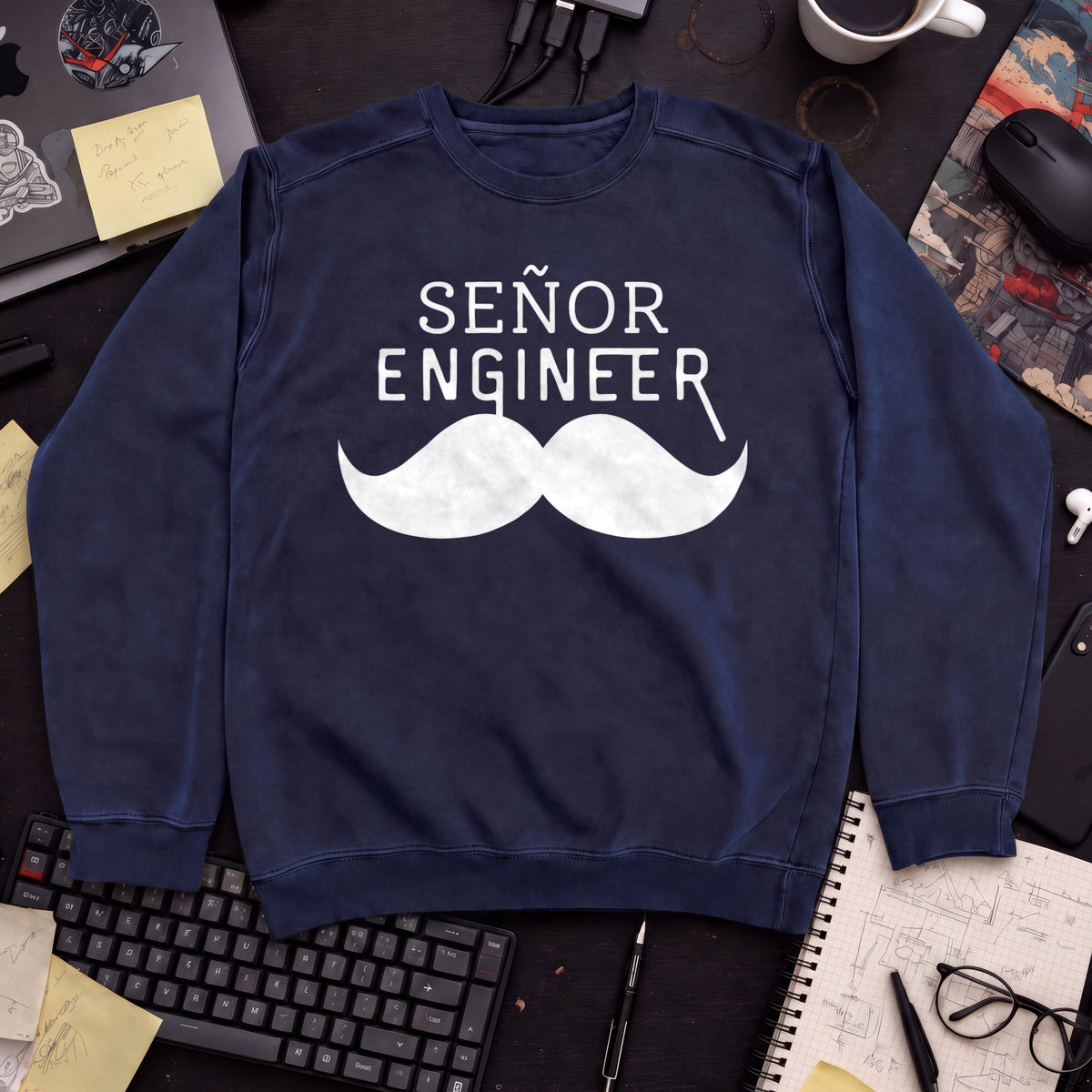 Senyor Engineer Sweatshirt — Navy