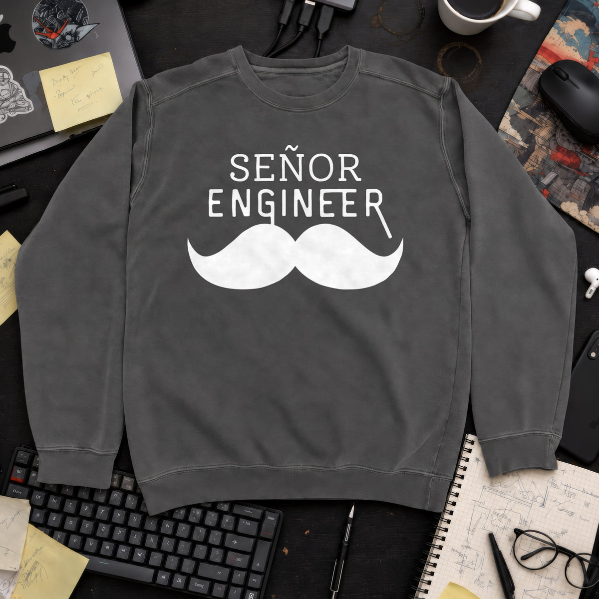 Senyor Engineer Sweatshirt — Pepper