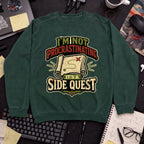 Side Quest Sweatshirt — Bottle Green