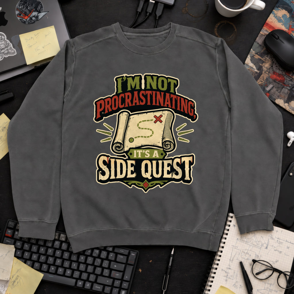 Side Quest Sweatshirt — Pepper
