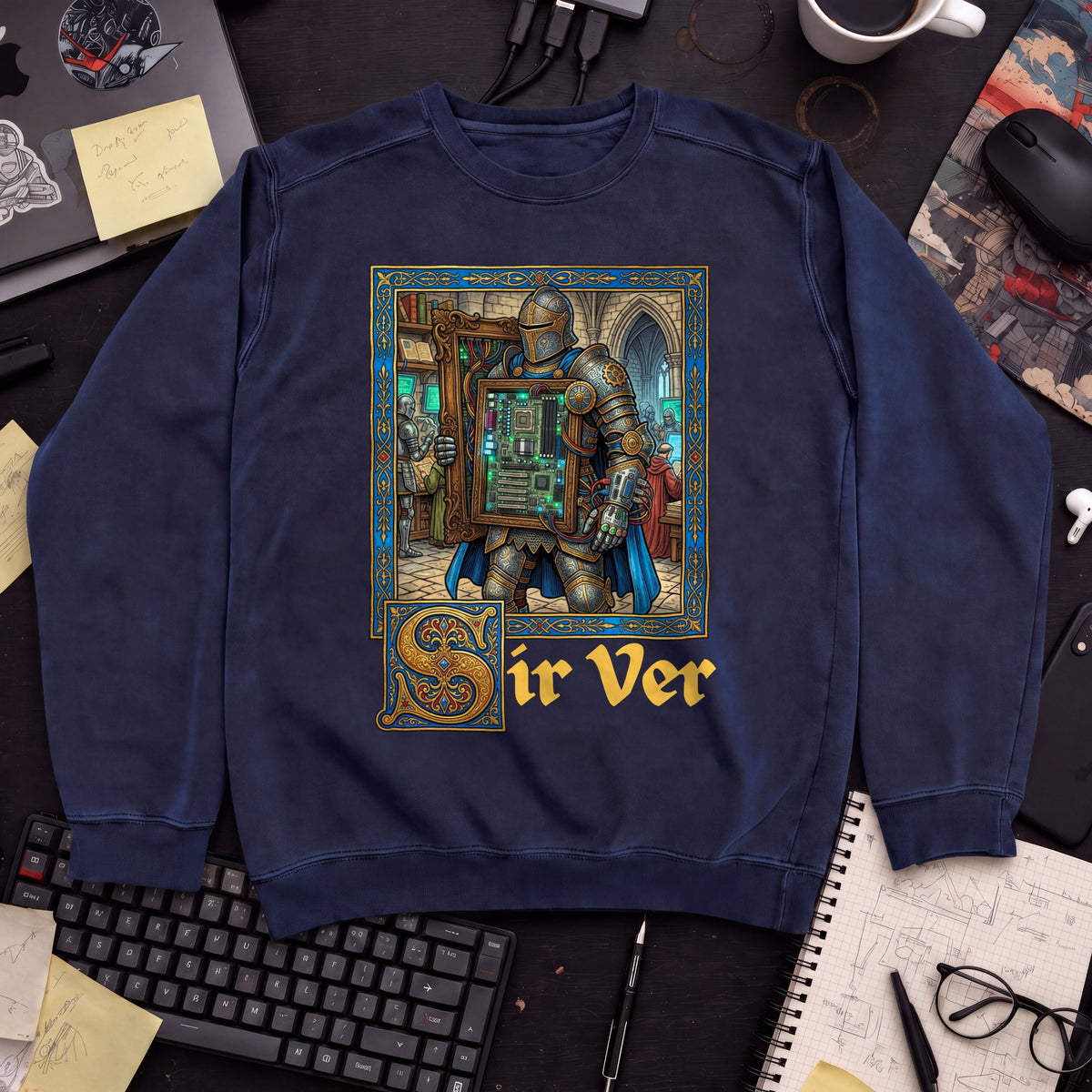 Sir Ver Sweatshirt — Navy