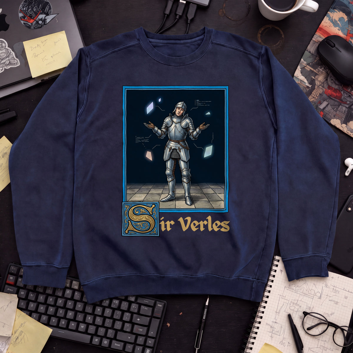 Sir Verles Sweatshirt — Navy